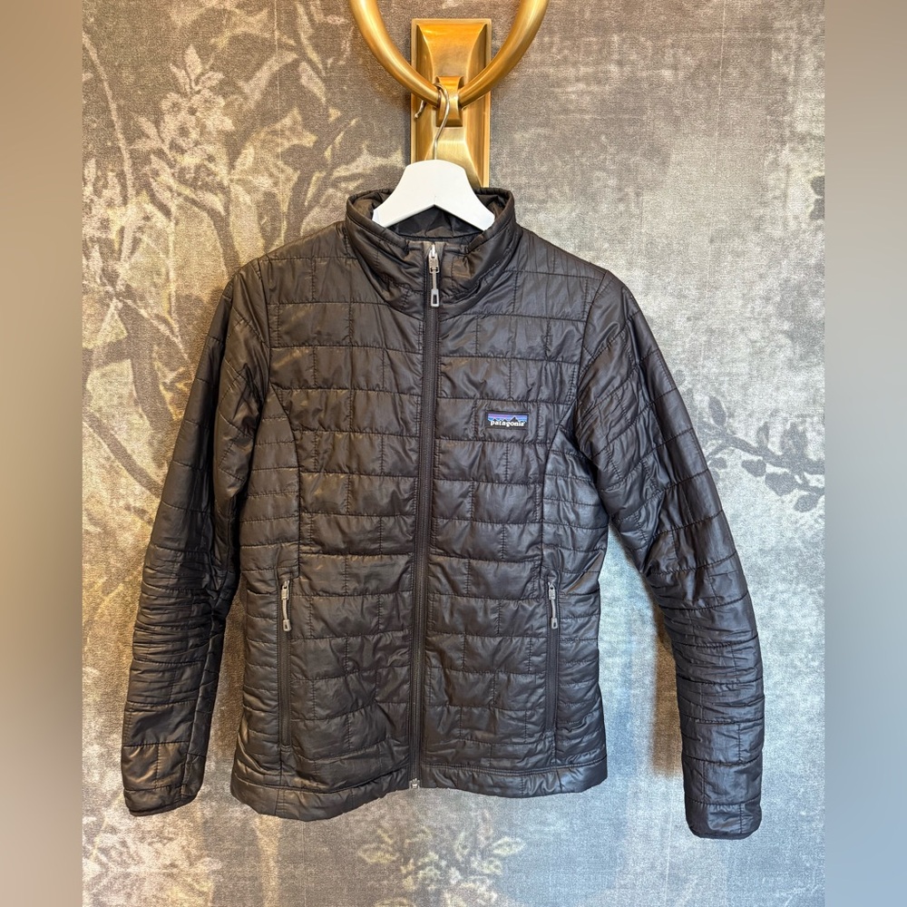 Patagonia Black Quilted Puffer Jacket